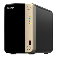 QNAP TS-264, NAS, Tower, Intel® Celeron®, N5095, 8 GB, 8 TB