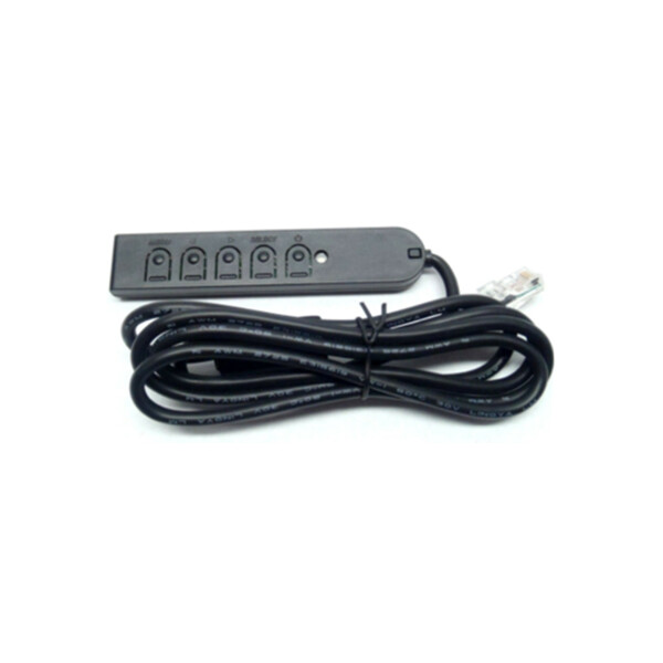 Elo Touch Solutions E483757, Kabelgebunden, Drucktasten, Schwarz