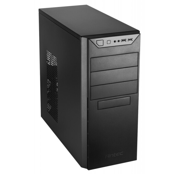 Antec VSK4000B-U3/U2, Tower, PC, Schwarz, ATX, micro ATX, Mini-ITX, SGCC, 31,8 cm
