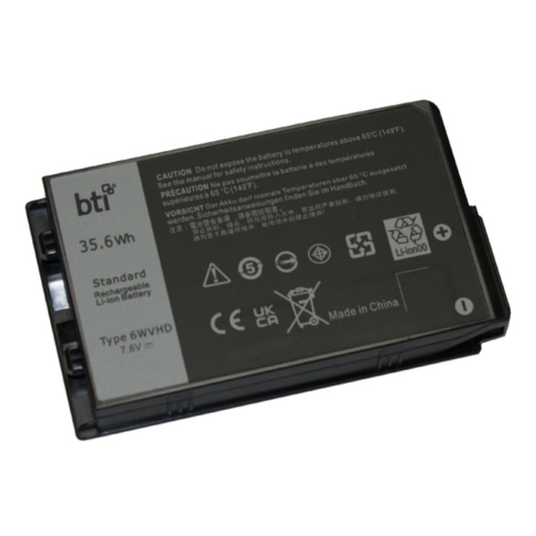 Origin Storage 451-BDDY-BTI, 4680 mAh, 36 Wh, Lithium-Ion (Li-Ion), 7,6 V, Schwarz, 1 Stück(e)