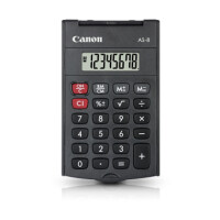 Canon AS-8, Tasche, Display-Rechner, 8 Ziffern, Display...