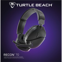 Turtle Beach Recon 70, Kabelgebunden, Gaming, 20 - 20000 Hz, Kopfhörer, Schwarz