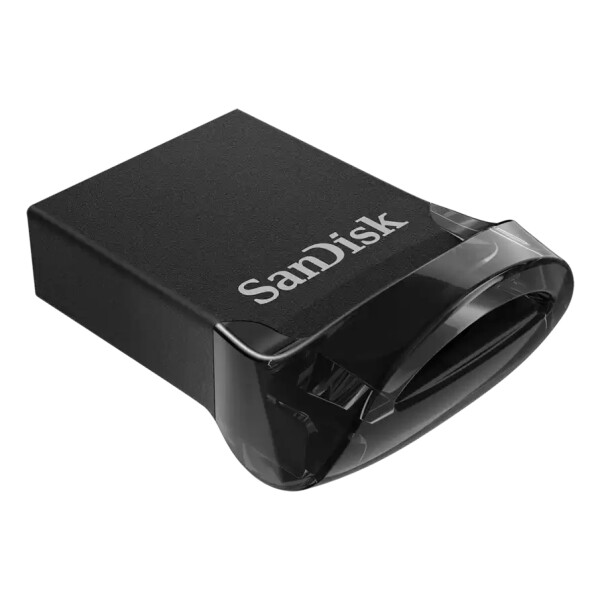 WD Ultra Fit, 32 GB, USB Typ-A, 3.2 Gen 1 (3.1 Gen 1), 130 MB/s, Ohne Deckel, Schwarz
