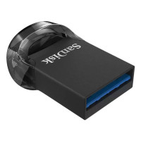 WD Ultra Fit, 32 GB, USB Typ-A, 3.2 Gen 1 (3.1 Gen 1), 130 MB/s, Ohne Deckel, Schwarz