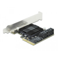 Delock 5 Port SATA PCI Express x4 Karte - Low Profile...
