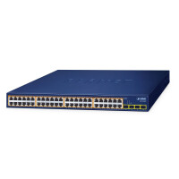 Planet 48-Port 10/100/1000T 802.3at GSW-5240HP,...