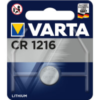 Varta CR1216, Einwegbatterie, CR1216, Lithium, 3 V, 1...