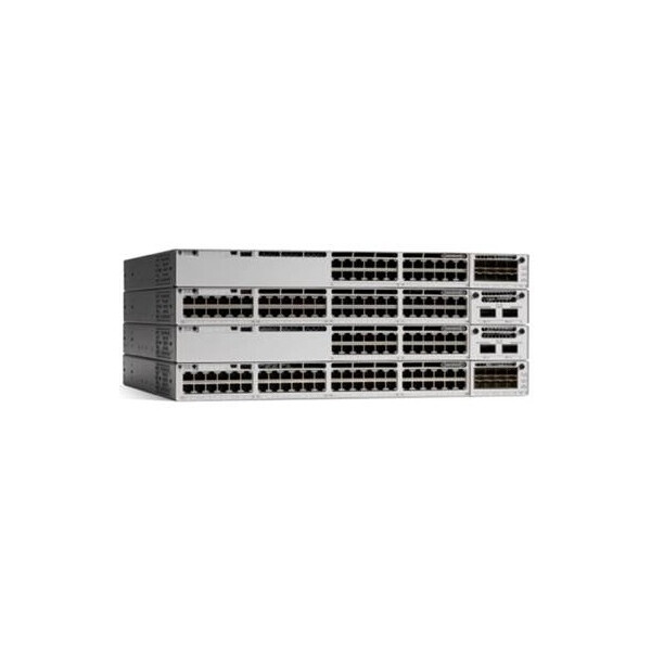 Cisco C9300L-48T-4X-A, Managed, L2/L3, Gigabit Ethernet (10/100/1000), Vollduplex, Rack-Einbau