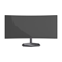Cooler Master Gaming GM34-CWQ2, 86,4 cm (34"), 3440 x 1440 Pixel, UltraWide Quad HD, LED, 0,5 ms, Schwarz