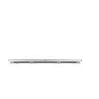 Cherry KC 6000 SLIM FOR MAC, Volle Größe (100%), Kabelgebunden, USB, AZERTY, Silber