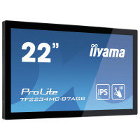 Iiyama ProLite TF2234MC-B7AGB, 54,6 cm (21.5"), 1920 x 1080 Pixel, Full HD, LED, 8 ms, Schwarz