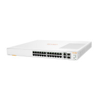 HPE Aruba Instant On 1960 24G 2XGT 2SFP+ (x5), Managed, L2+, Gigabit Ethernet (10/100/1000), Vollduplex, Rack-Einbau, 1U