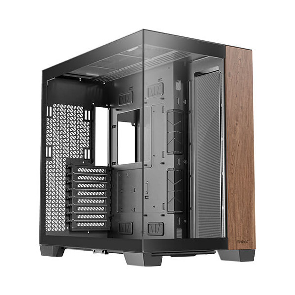 Antec C8 Wood, Full Tower, PC, Schwarz, Holz, ATX, EATX, ITX, micro ATX, Glas, Kunststoff, Stahl, Holz, 17,5 cm