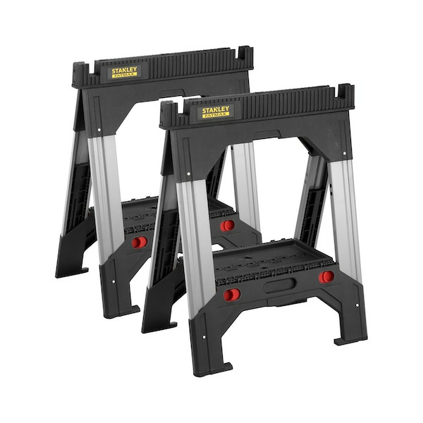 Stanley Unterstellbock FatMax, 1135 kg, Aluminium, Aluminium, Schwarz, 690 mm, 395 mm, 81 cm