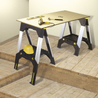 Stanley Unterstellbock FatMax, 1135 kg, Aluminium, Aluminium, Schwarz, 690 mm, 395 mm, 81 cm