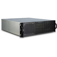 Inter-Tech 3U-30248, Rack, Server, Schwarz, Edelstahl,...