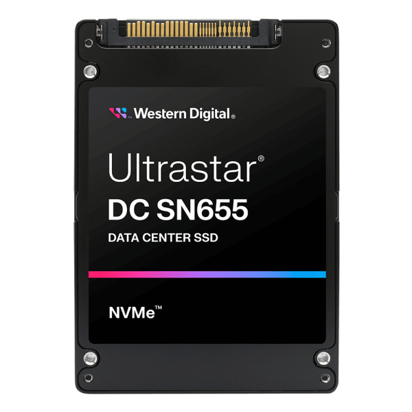 WD Ultrastar DC SN655, 61,4 TB, U.3, 4300 MB/s