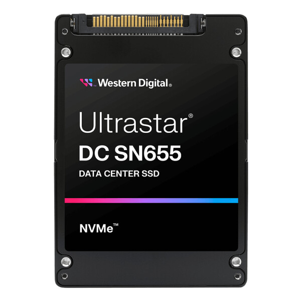 WD Ultrastar DC SN655, 61,4 TB, U.3, 4300 MB/s