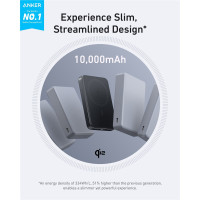Anker Innovations Anker A1664H11, 10000 mAh, Kabelloses...