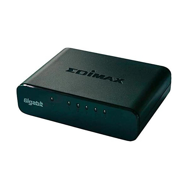 Edimax ES-5500G V3, Unmanaged, L2, Gigabit Ethernet (10/100/1000), Vollduplex