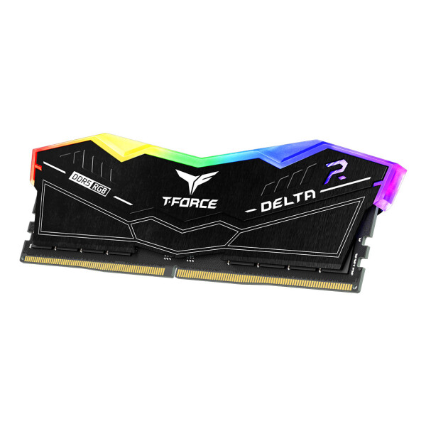 Team Group DELTA RGB DDR5, 48 GB, 2 x 24 GB, DDR5, 6400 MHz, Schwarz
