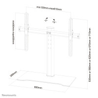 Neomounts FPMA-D1250BLACK Monitor-Ständer...