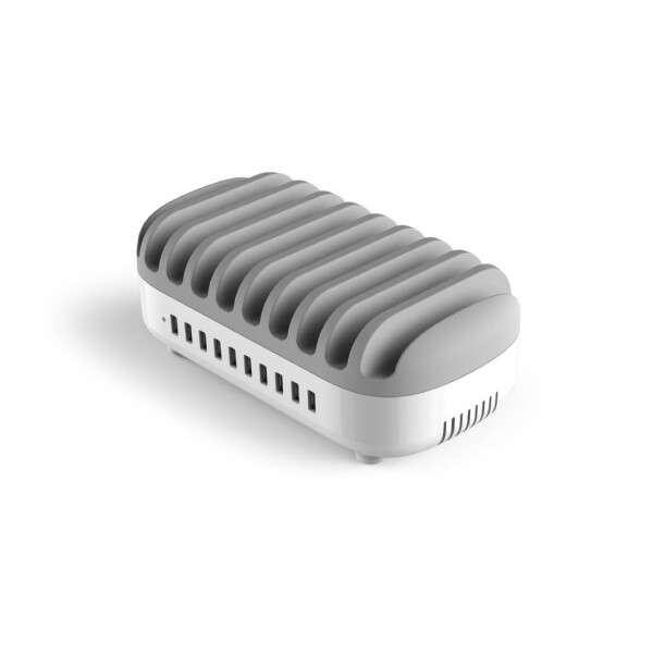 Compulocks 10PUSBDKS-UK, Freistehend, Grau, Weiß, Kontakt, 2,4 A, 100 - 240 V, 2 A