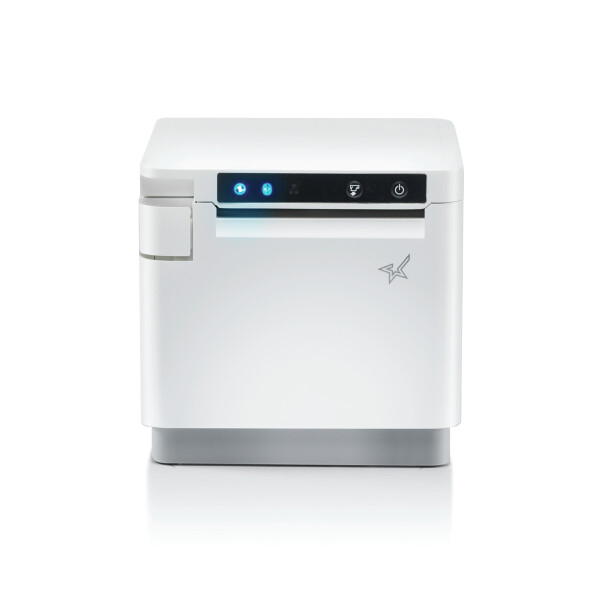 Star Micronics MCP31CBI WT E+U, Direkt Wärme, POS-Drucker, 400 mm/sek, Easy Paper Loading, Verkabelt & Kabellos, Weiß