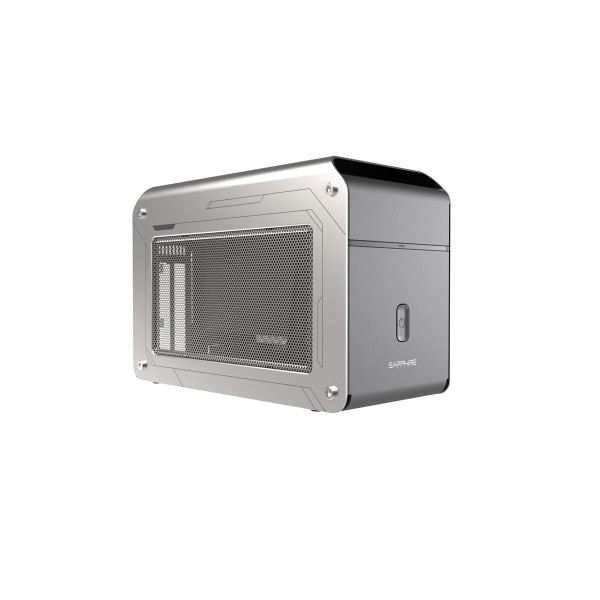Sapphire GearBox 500 Thunderbolt 3 PULSE RX 6600 XT eGFX Solution, Silber, 26,6 cm, 350 W, Windows 10,Windows 10 x64,Windows 11,Windows 11 x64,Windows 7, Box, 500 W