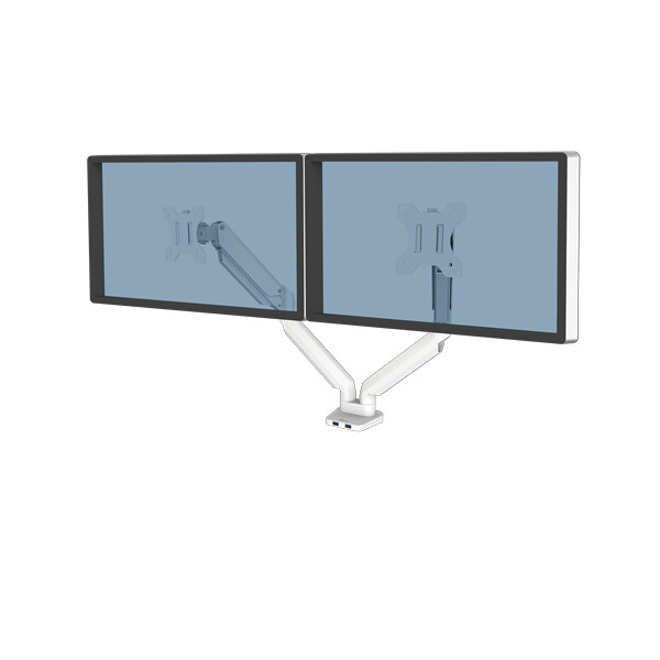 Fellowes Platinum Series 8056301, Klemme/Durchführung, 8 kg, 101,6 cm (40"), 100 x 100 mm, Höhenverstellung, Weiß