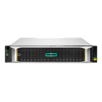 HPE MSA 2060, HDD+SSD, 5 kg, Rack (2U), Silber, Schwarz