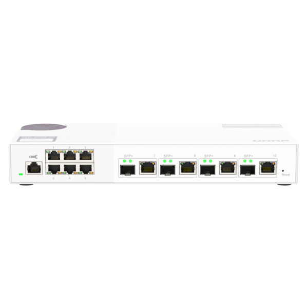 QNAP QSW-M2106-4C, Managed, L2, 2.5G Ethernet (100/1000/2500), Vollduplex