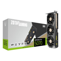 ZOTAC GAMING GeForce RTX 5070 SOLID, GeForce RTX 5070, 12 GB, GDDR7, 192 Bit, 7680 x 4320 Pixel, PCI Express x16 5.0