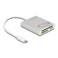 Delock Card Reader USB Type-C für Compact Flash, SD...