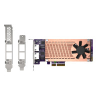 QNAP QM2-2P2G2T, Eingebaut, Kabelgebunden, PCI Express,...