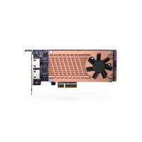 QNAP QM2-2P2G2T, Eingebaut, Kabelgebunden, PCI Express,...