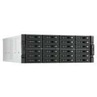 QNAP TL-R2400PES-RP, HDD / SSD-Gehäuse, 2.5/3.5", SATA, 6 Gbit/s, Hot-Swap, Schwarz, Grau