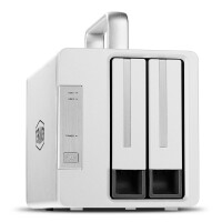 TerraMaster D2 Thunderbolt 3, 1,4 kg, Desktop, Grau