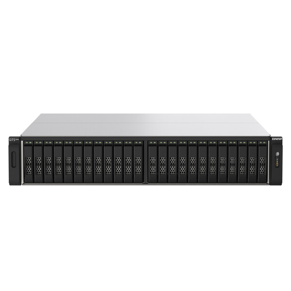 QNAP TS-h2490FU, NAS, Rack (2U), EPYC, 7302P, 128 GB, DDR4