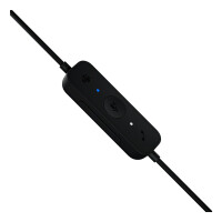 Logitech H570e, Kabelgebunden, Büro/Callcenter, 89 g, Kopfhörer, Schwarz