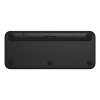 Logitech POP ICON KEYS, Mini, Kabellos, Bluetooth, Scherenschalter, QWERTY, Graphit, Grün