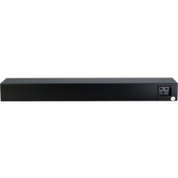 Inter-Tech SW-1081, Geändert, 1U, Horizontal, Edelstahl, Schwarz, LCD