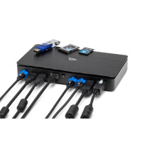 OWC Thunderbolt Pro Dock, Kabelgebunden, Thunderbolt 3, 85 W, 10GBASE-T, Schwarz, CFexpress, MicroSDHC