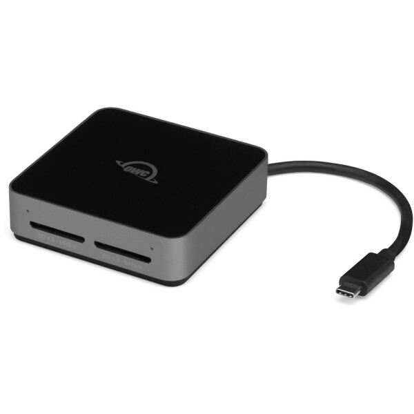OWC Atlas, SD, SDXC, Schwarz, 2400 Mbit/s, Aktivität, Ja, USB 3.2 Gen 2 (3.1 Gen 2) Type-C, 80 mm