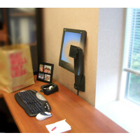 Ergotron Neo-Flex Wall Mount Lift, 7,2 kg, 61 cm (24"), 75 x 75 mm, 100 x 100 mm, Schwarz
