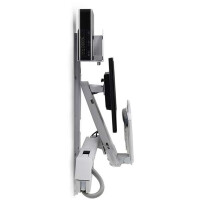 Ergotron StyleView, Multimedia-Ständer, Weiß, Aluminium, Kunststoff, PC, 13,2 kg, 61 cm (24")