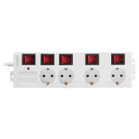 LogiLink LPS252, 1,5 m, Drinnen, Typ F, Type F (CEE 7/4),...