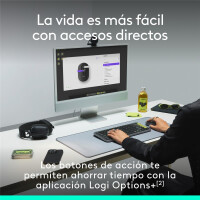 Logitech 910-007414, Beidhändig, Optisch, Bluetooth, Lila