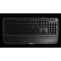 QPAD MK-40, Kabelgebunden, USB, Membran Key Switch, QWERTZ, RGB-LED, Schwarz