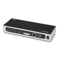 StarTech.com Dual Monitor USB 3.0 Docking Station -...